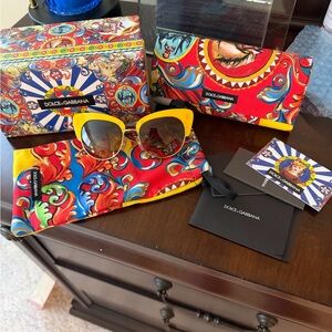 Dolce & Gabbana Sicily Sunglasses with Case limited edition